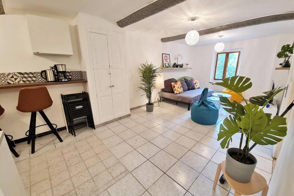 Gregbnb - T2 Design 42M2 - Toulon Est - Wifi Fibre - N5 Luaran gambar