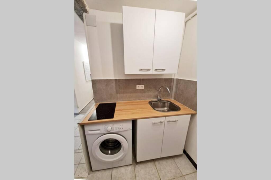 Gregbnb - T2 Design 42M2 - Toulon Est - Wifi Fibre - N5 Luaran gambar