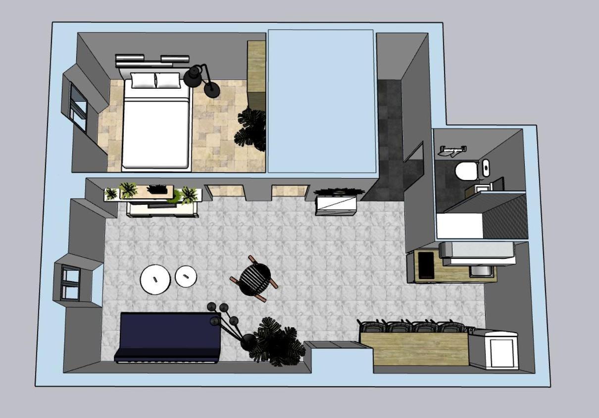 Gregbnb - T2 Design 42M2 - Toulon Est - Wifi Fibre - N5 Luaran gambar
